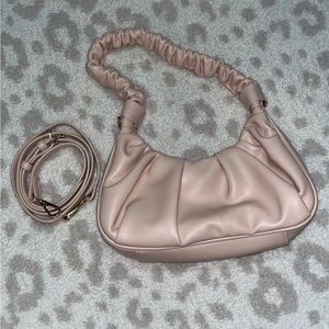 Pink shoulder bag